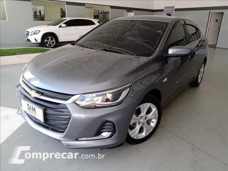 CHEVROLET ONIX 1.0 TURBO FLEX PLUS PREMIER AUTOMÁTICO 4 portas