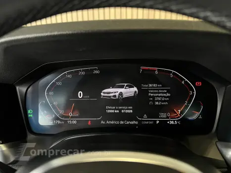 320i 2.0 16V TURBO GASOLINA M SPORT AUTOMÁTICO