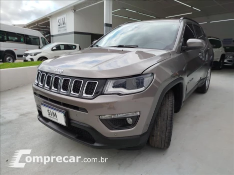 JEEP COMPASS 2.0 16V FLEX LONGITUDE AUTOMÁTICO 4 portas