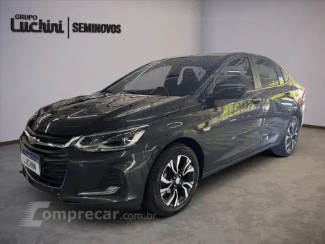 CHEVROLET ONIX 1.0 TURBO FLEX PLUS PREMIER AUTOMÁTICO 4 portas