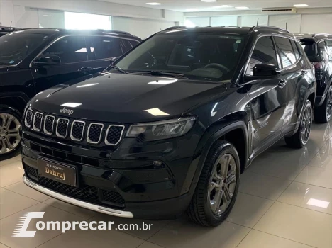 JEEP COMPASS 1.3 T270 TURBO FLEX LONGITUDE AT6 4 portas