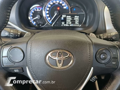 Toyota YARIS 1.5 16V XLS CONNECT MULTIDRIVE 4 portas