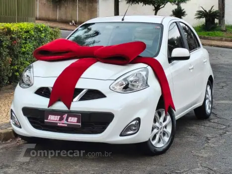 NISSAN MARCH 1.6 SV 16V FLEX 4P MANUAL 4 portas