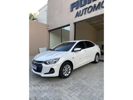 CHEVROLET ONIX 1.0 TURBO FLEX PLUS PREMIER AUTOMÁTICO 4 portas