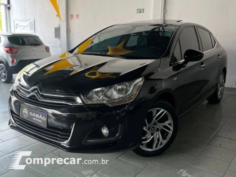 CITROEN C4 LOUNGE - 1.6 EXCLUSIVE 16V TURBO 4P AUTOMÁTICO 4 portas