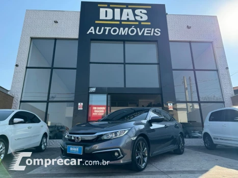 Honda Civic 2.0 16V 4P EXL FLEX  AUTOMÁTICO CVT 4 portas