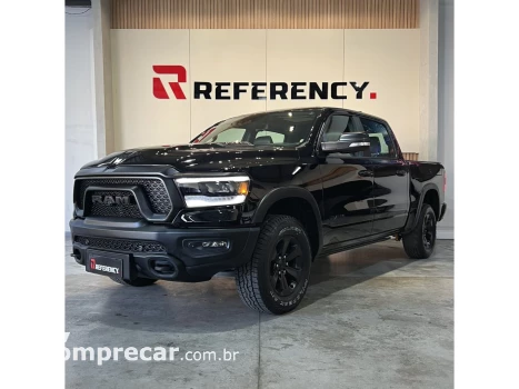 RAM 1500 5.7 V8 GASOLINA REBEL CD 4X4 AUTOMÁTICO 4 portas