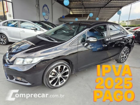 Honda Civic Sedan LXR 2.0 Flexone 16V Aut. 4p 4 portas