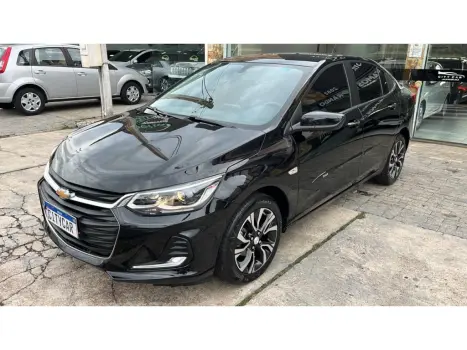 CHEVROLET ONIX 1.0 TURBO FLEX PLUS PREMIER AUTOMÁTICO 4 portas