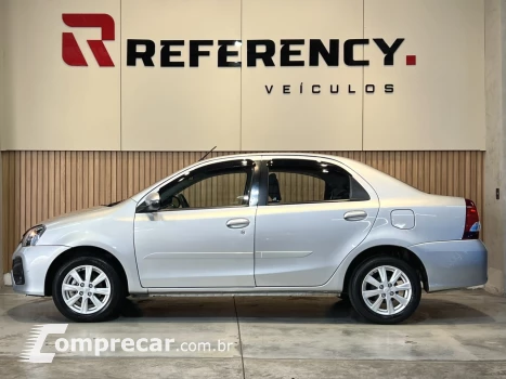 ETIOS 1.5 X PLUS SEDAN 16V FLEX 4P AUTOMÁTICO