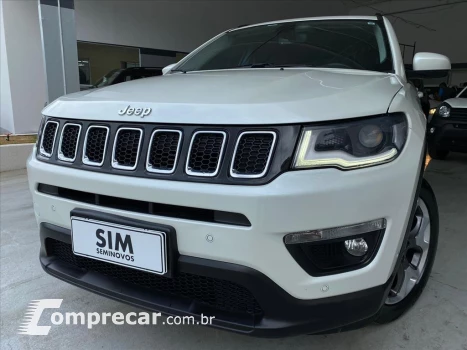 JEEP COMPASS 2.0 16V FLEX LONGITUDE AUTOMÁTICO 4 portas