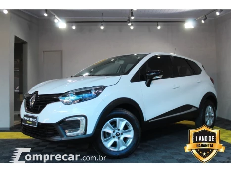 Renault CAPTUR 1.6 16V SCE FLEX LIFE X-TRONIC 4 portas