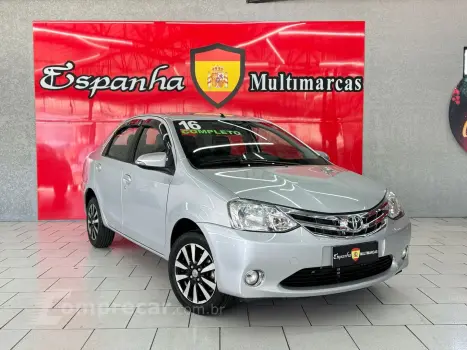 Toyota Etios 1.5 Platinum Sedan 16V Flex 4P Manual 4 portas