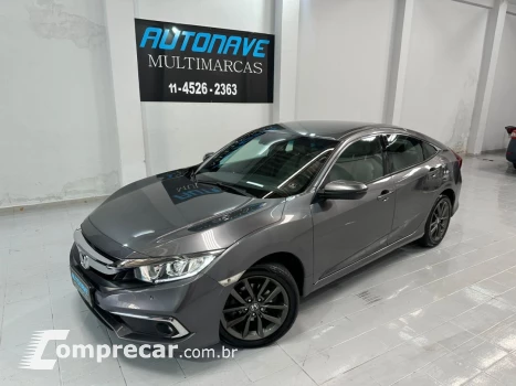 Honda Civic 2.0 16V 4P EXL FLEX  AUTOMÁTICO CVT 4 portas