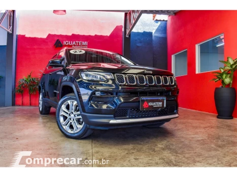 JEEP COMPASS 1.3 T270 TURBO FLEX LONGITUDE AT6 4 portas