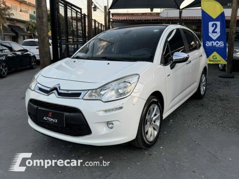 CITROEN C3 1.6 EXCLUSIVE 16V FLEX 4P AUTOMÁTICO 4 portas