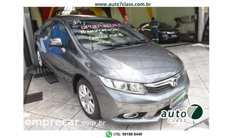 CIVIC - 1.8 LXS 16V 4P AUTOMÁTICO