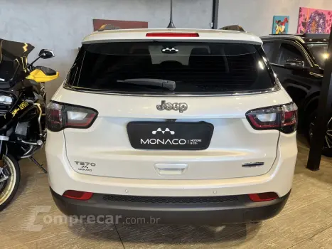 Compass 1.3 16V 4P FLEX LONGITUDE T270 TURBO AUTOMÁTICO