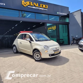 Fiat 500 Cabrio/500 Coupe Gucci/Flex 1.4 Aut. 4 portas