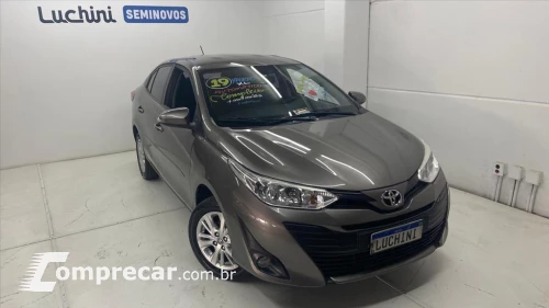 Toyota YARIS 1.5 16V FLEX SEDAN XL PLUS TECH MULTIDRIVE 4 portas