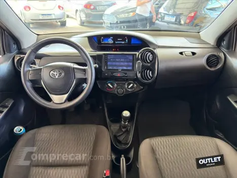 ETIOS 1.5 X SEDAN 16V FLEX 4P MANUAL