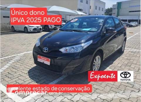 Toyota YARIS 1.5 16V FLEX XL PLUS CONNECT MULTIDRIVE 4 portas