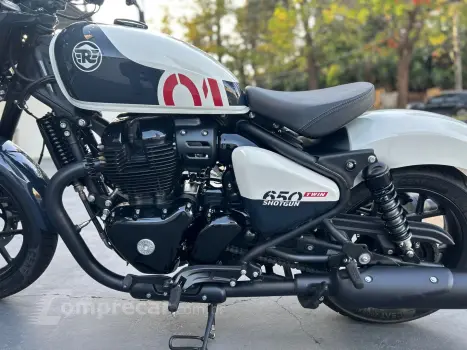 Shotgun 650 Stencil White