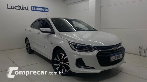 CHEVROLET ONIX 1.0 TURBO FLEX PLUS PREMIER AUTOMÁTICO 4 portas