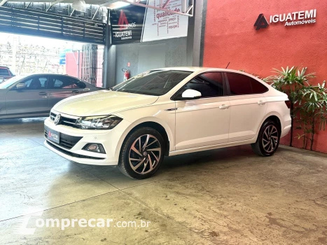 Volkswagen VIRTUS 1.0 200 TSI HIGHLINE AUTOMÁTICO 4 portas