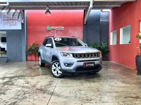 JEEP COMPASS 2.0 16V FLEX LONGITUDE AUTOMÁTICO 4 portas