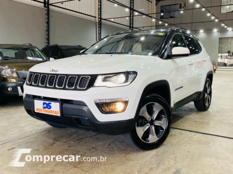 JEEP COMPASS - 2.0 16V LONGITUDE 4X4 AUTOMÁTICO 4 portas