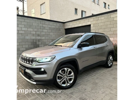 JEEP COMPASS 1.3 T270 TURBO FLEX LONGITUDE AT6 4 portas