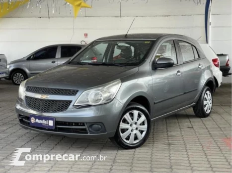 CHEVROLET AGILE 1.4 MPFI LT 8V FLEX 4P MANUAL 4 portas