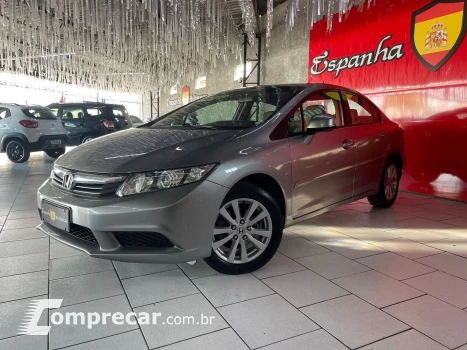 Honda Civic 1.8 Lxs 16V Flex 4P Automático 4 portas