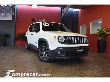 JEEP RENEGADE 1.8 16V FLEX SPORT 4P AUTOMÁTICO 4 portas