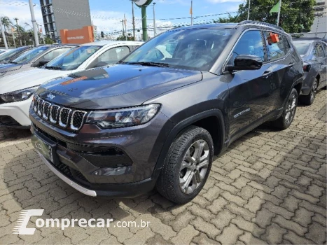 JEEP COMPASS 1.3 T270 TURBO FLEX LONGITUDE AT6 4 portas