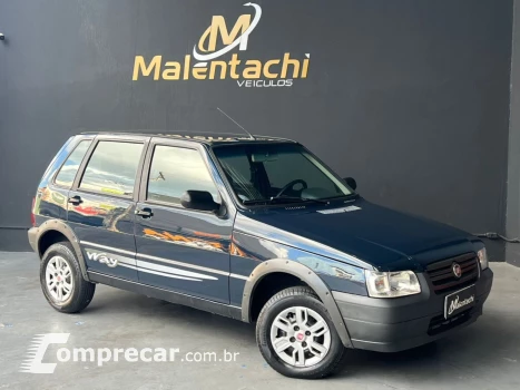 Fiat UNO 1.0 MPI MILLE WAY ECONOMY 8V FLEX 4P MANUAL 4 portas