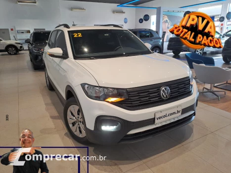 Volkswagen T-Cross 1.0 4P 200 TSI FLEX SENSE AUTOMÁTICO 4 portas