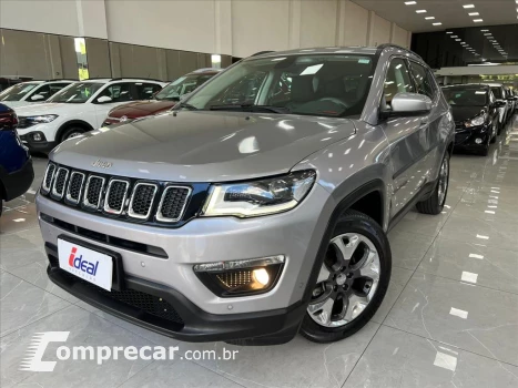 JEEP COMPASS 2.0 16V FLEX LONGITUDE AUTOMÁTICO 4 portas