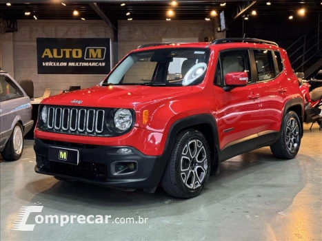 JEEP RENEGADE 1.8 16V FLEX LONGITUDE 4P AUTOMÁTICO 4 portas