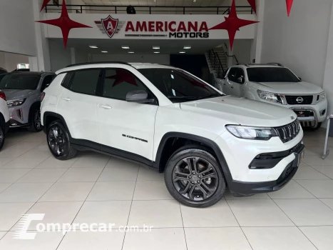 JEEP Compass 1.3 16V 4P FLEX LONGITUDE 80 ANOS T270 TURBO AUTOMÁT 4 portas