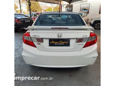 CIVIC 1.8 LXS 16V FLEX 4P AUTOMÁTICO