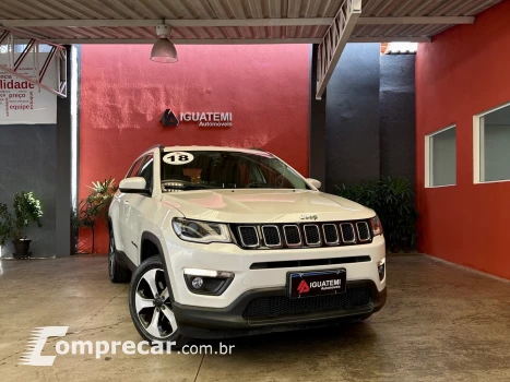 JEEP COMPASS 2.0 16V FLEX LONGITUDE AUTOMÁTICO 4 portas