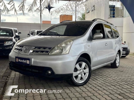 NISSAN GRAND LIVINA 1.8 SL 16V FLEX 4P AUTOMÁTICO 4 portas