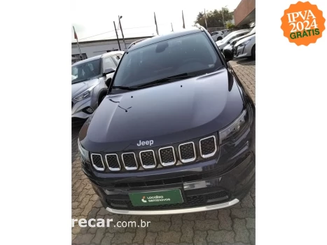 JEEP COMPASS 1.3 T270 TURBO FLEX LONGITUDE AT6 4 portas