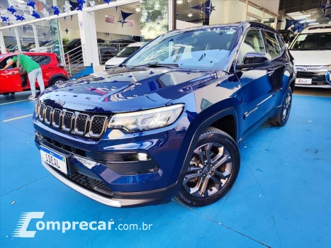 JEEP COMPASS 1.3 T270 TURBO FLEX LONGITUDE AT6 4 portas