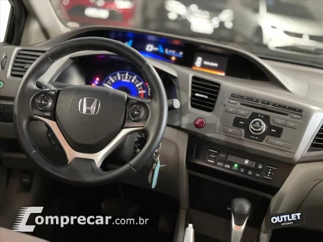 CIVIC 2.0 LXR 16V FLEX 4P AUTOMÁTICO