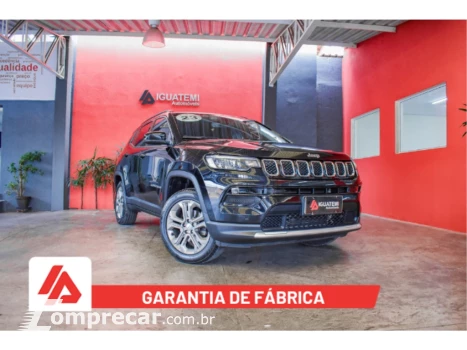 JEEP COMPASS 1.3 T270 TURBO FLEX LONGITUDE AT6 4 portas