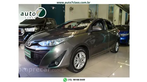 Toyota YARIS HATCH - 1.3 16V XL PLUS TECH MULTIDRIVE 4 portas