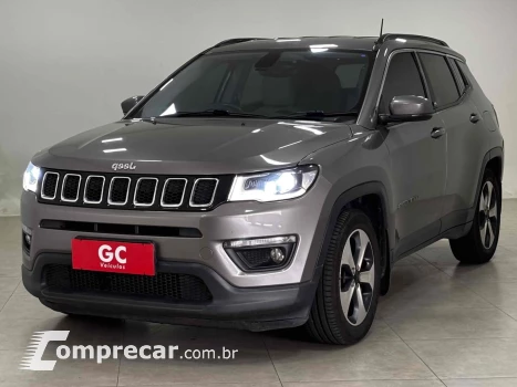 JEEP COMPASS 2.0 16V FLEX LONGITUDE AUTOMÁTICO 4 portas